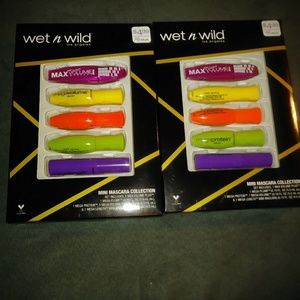 Two Wet N Wild Mascara Collections Set of 5 NWT